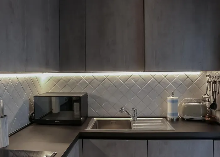 Апартаменты Bmp Atmosphere 2 Centrale, Vista Mare, Parcheggio Риччоне